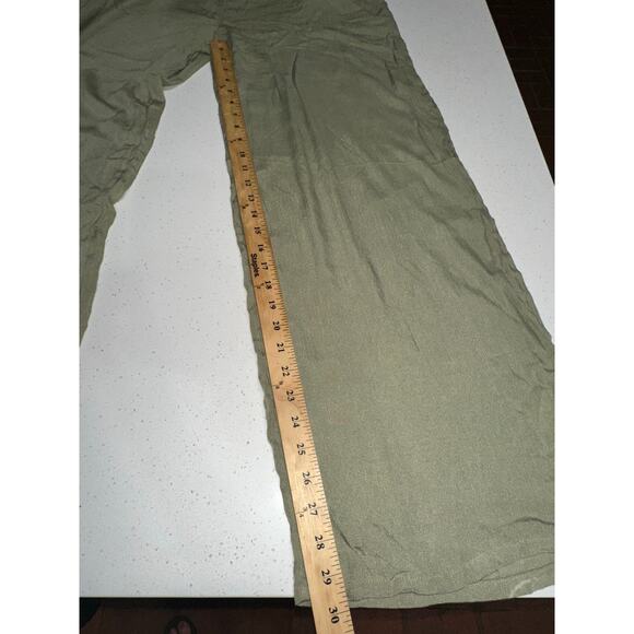 prAna Fernie Wide Leg Jumpsuit Romper Sweet Agave Large Beach Coverup NWT - Picture 14 of 14